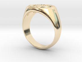 Size 12 Targaryen Ring in 14K Yellow Gold