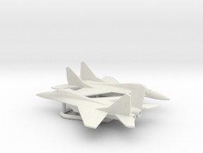 MiG-29 Fulcrum in White Natural Versatile Plastic: 6mm