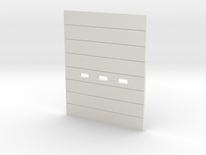 '1-50 Scale' - OH-Door 8.5cm x 10.5cm in White Natural Versatile Plastic