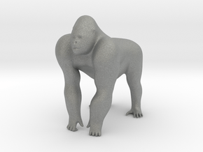 HO Scale Gorilla in Gray PA12