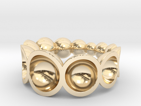 bowls ring in 14K Yellow Gold: 5.5 / 50.25