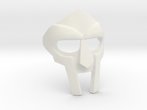 Gladiator Mask in White Natural Versatile Plastic