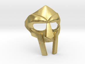 Gladiator Mask in Natural Brass