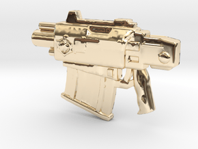 BoltPistol in 14K Yellow Gold