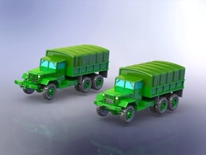 M125 & M125A1 Heavy Trucks 1/200 in Tan Fine Detail Plastic