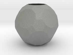 gmtrx 108mm lawal truncated icosidodecahedron pot in Gray PA12