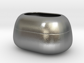 Modern Miniature 1:24 Vase  in Natural Silver: 1:24