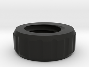 Delta 15 drill press depth stop nut (upper) in Black Natural Versatile Plastic