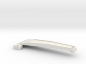 Tamiya hornet Front A- Arm - Chassis Brace in White Natural Versatile Plastic