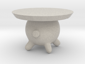 Modern Miniature 1:12 Table in Natural Sandstone: 1:12