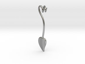 The Leaf in Natural Silver