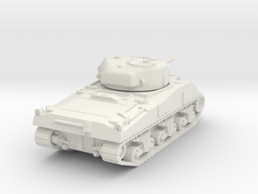 O Scale Sherman Tank in White Natural Versatile Plastic