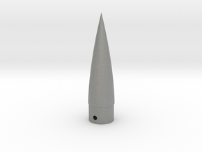 Classic estes-style nose cone BNC-20AZ (pointed) in Gray PA12