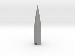 Classic estes-style nose cone BNC-5W replacement in Gray PA12