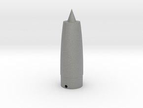 Classic estes-style nose cone BNC-50BC replacement in Gray PA12