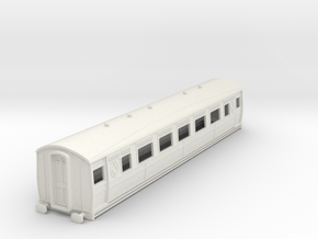 0-76-ltsr-ealing-3rd-class-coach in White Natural Versatile Plastic