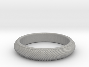 Ribbon Ring  in Aluminum