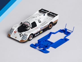 1/32 Fly Kremer CK5 Chassis for Slot.it pod in White Natural Versatile Plastic