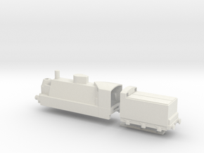 14 18 french armoured locomotive ww1 1/76 hornby in White Natural Versatile Plastic