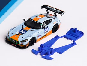 1/32 Scalextric AMG Mercedes GT3 Chassis NSR pod in White Natural Versatile Plastic