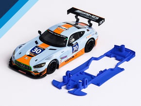 1/32 Scalextric AMG Mercedes GT3 Chassis S.it pod in White Natural Versatile Plastic