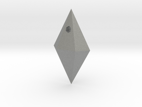 gmtrx lawal irregular hexagonal bipyramid in Gray PA12