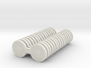 Drainage Cover (x32) 1/48 in White Natural Versatile Plastic