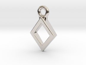 Diamond Charm / Pendant / Trinket in Platinum