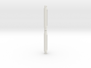 1814 Traxxas Sledgehammer rear body posts in White Natural Versatile Plastic