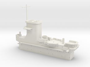 1/350 USS Wasp (Sept. 1942) Island in White Natural Versatile Plastic