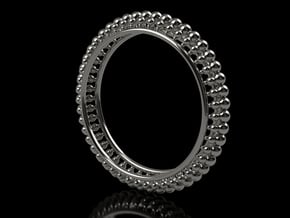 Delicate spherical ring in Aluminum