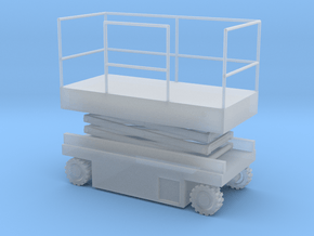JLG Scissor Lift - Closed Position - Sscale in Smooth Fine Detail Plastic