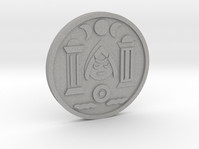 The High Priestess Coin in Aluminum
