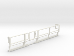 lr1300 left upper rails in White Natural Versatile Plastic
