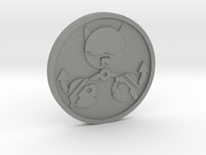 The Devil Coin in Gray PA12