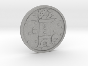 The Tower Coin in Aluminum