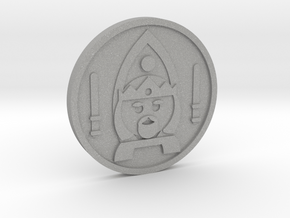 King of Wands Coin in Aluminum