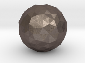 lawal f408 star polyhedron in Polished Bronzed-Silver Steel