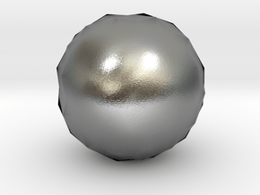 lawal f408 star polyhedron in Natural Silver