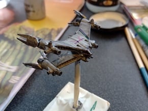 Starfury - Attack Wing / X-Wing in Tan Fine Detail Plastic