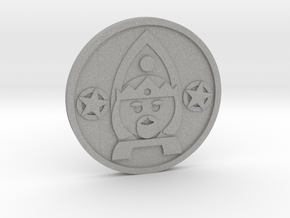 King of Pentacles Coin in Aluminum