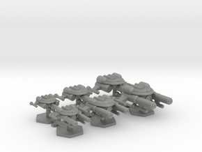 7000 Scale Seltorian Fleet Core Collection MGL in Gray PA12