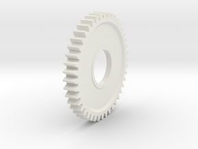 HPI 76843 gear 43 tooth gear in White Natural Versatile Plastic