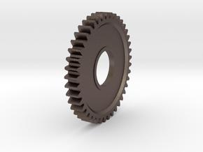 HPI A447 Gear (plastic and Steel both available)  in Polished Bronzed-Silver Steel