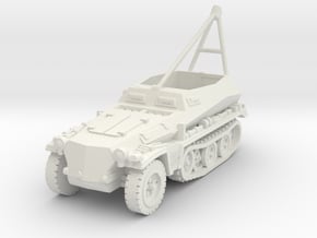 Sdkfz 250 A ARV Crane 1/100 in White Natural Versatile Plastic