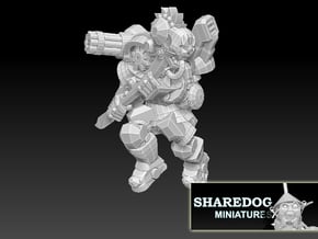 Character Series: Chaos Astronaut Charging in White Natural Versatile Plastic