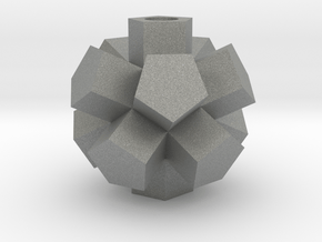 lawal 10mm extruded dodecahedon in Gray PA12