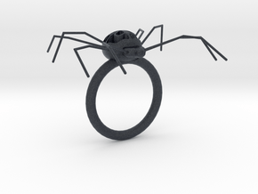 Spider Ring in Black PA12