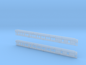 10-2 Pullman (Plan 3584) - Car Sides in Smooth Fine Detail Plastic