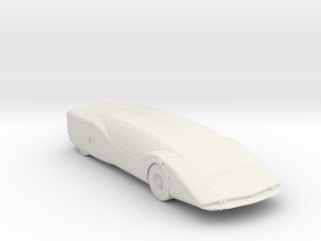 BG Sport Car V1 1:160 Scale in White Natural Versatile Plastic